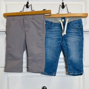 2 pair infant pants
